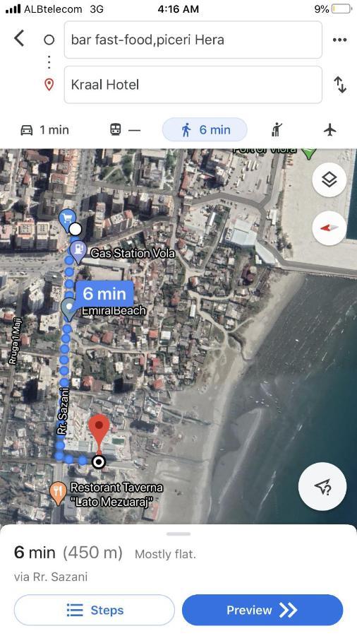 Lovely Place. Close To Beach & Boulevard Vlore Luaran gambar